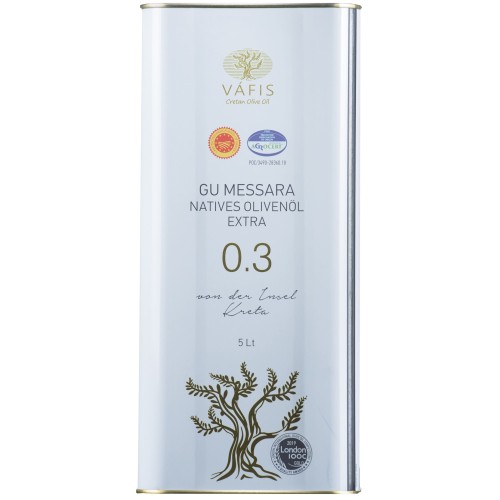 Vafis PDO Messara 0.3 - Маслиново масло 5l. Vafis PDO Messara 0.3 - Маслиново масло 5l.