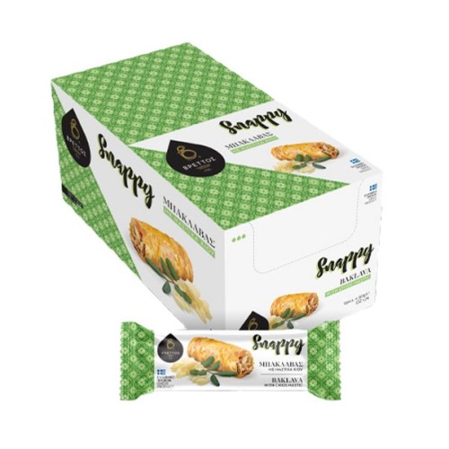 Vrettos - Гръцка баклава с Мастиха от о. Хиос 50g. - Кутия 12бр. Vrettos - Гръцка баклава с Мастиха от о. Хиос 50g. - Кутия 12бр.