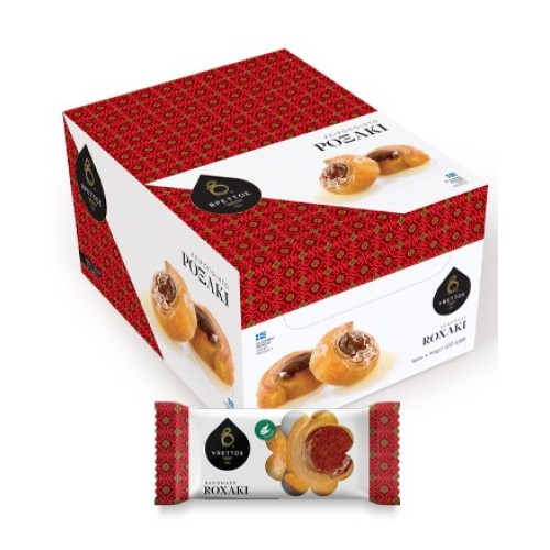 Vrettos - Гръцка баклава Roxaki 110g – Кутия 9бр. Vrettos - Гръцка баклава Roxaki 110g – Кутия 9бр.